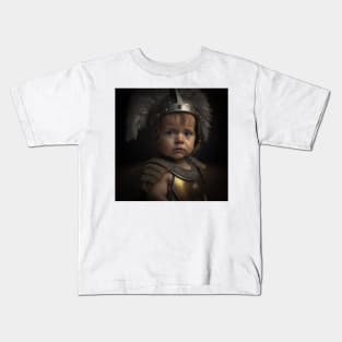 A Cute Gladiator Baby Kids T-Shirt